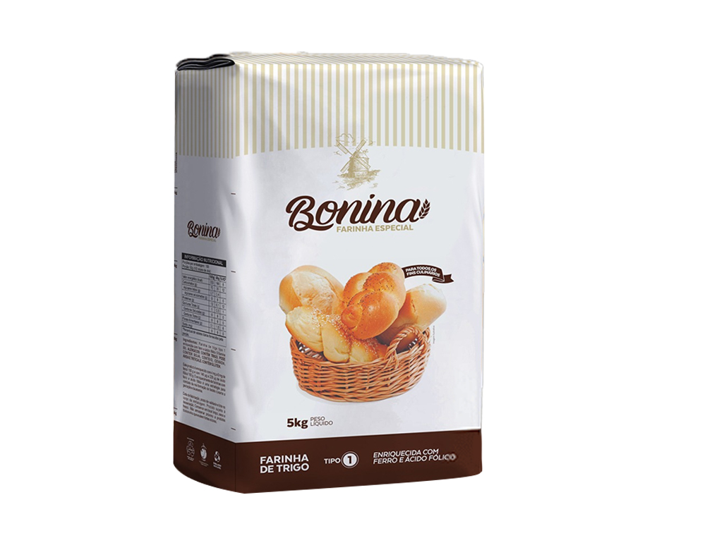 FARINHA DE TRIGO ESPECIAL BONINA 5 KG (FDO 25 KG)